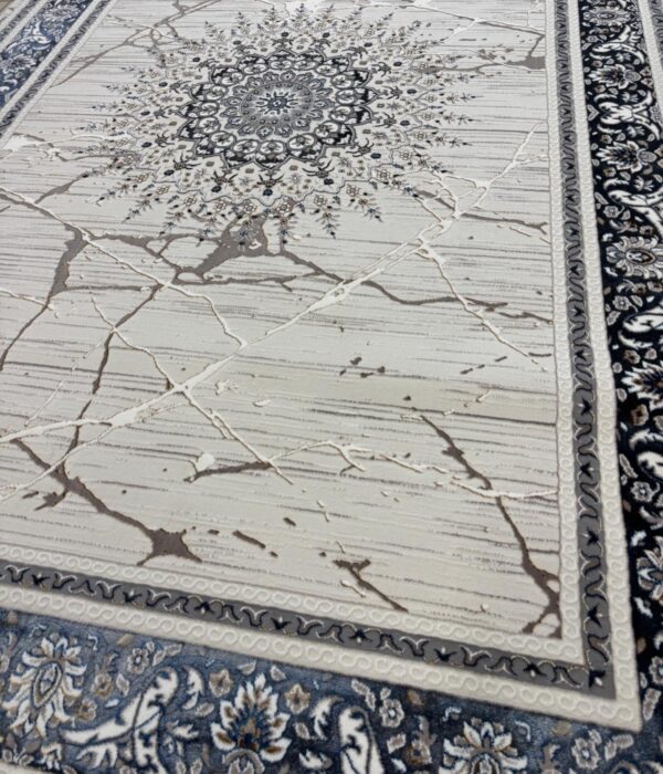 Tapis Marbre Oriental Avec Plusieurs Couleurs - Image 3