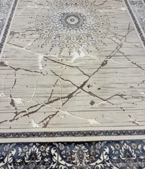 Tapis Marbre Oriental Avec Plusieurs Couleurs - Image 4