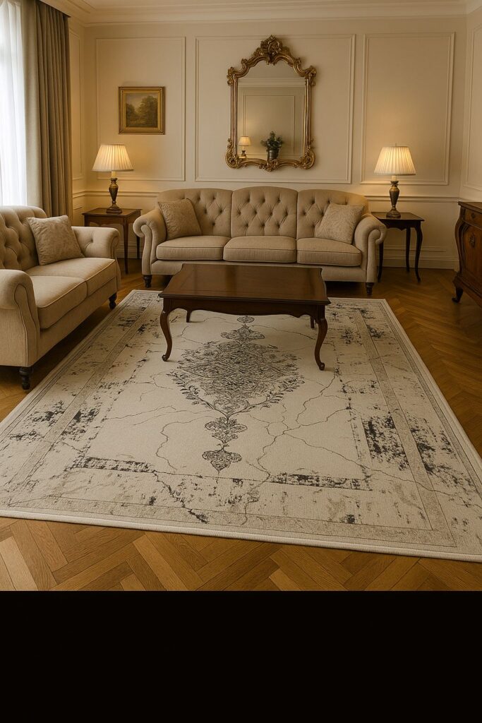Tapis Oriental Marbre